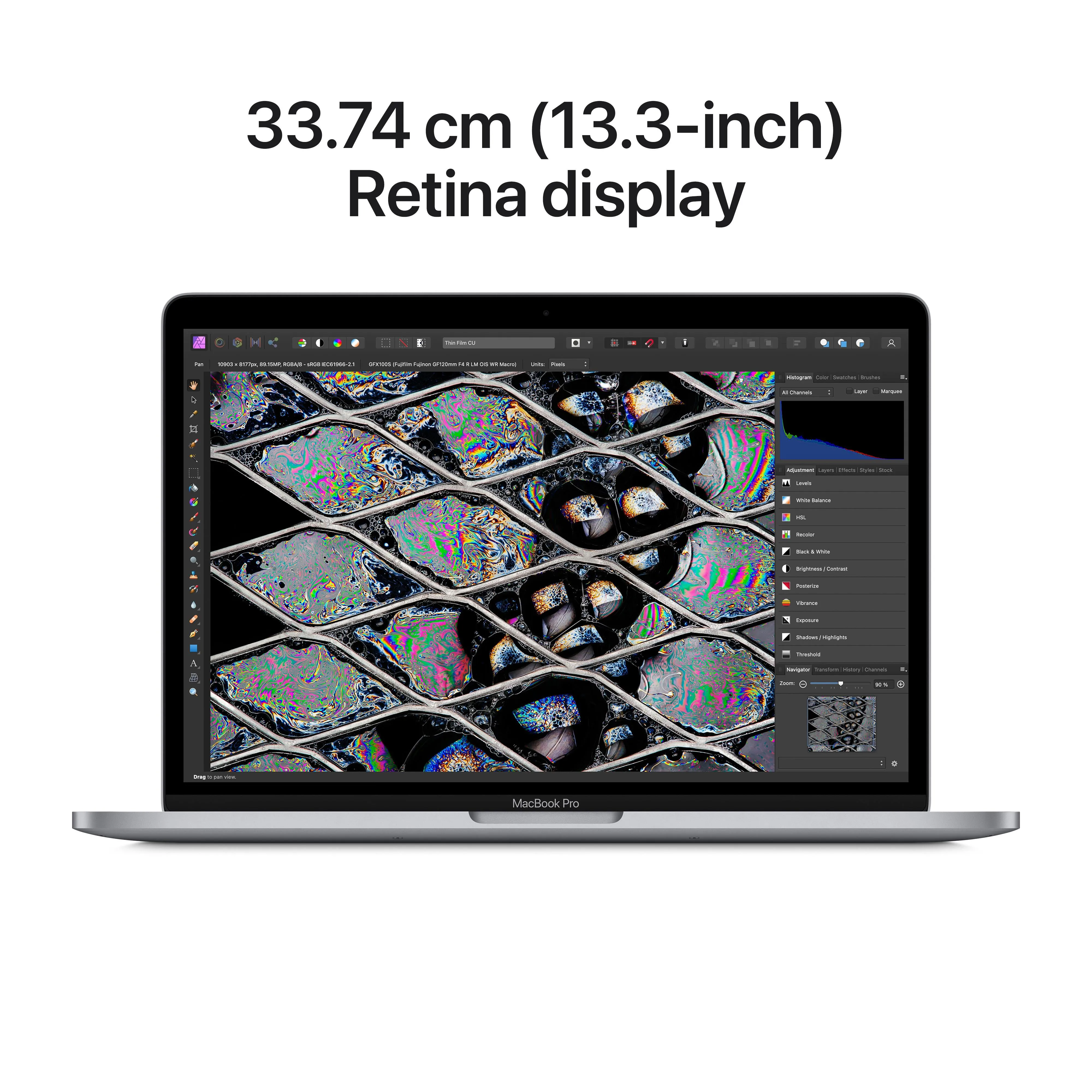 13-inch MacBook Pro: Apple M2 chip with 8‑core CPU and 10‑core GPU, 256GB SSD - Space Grey