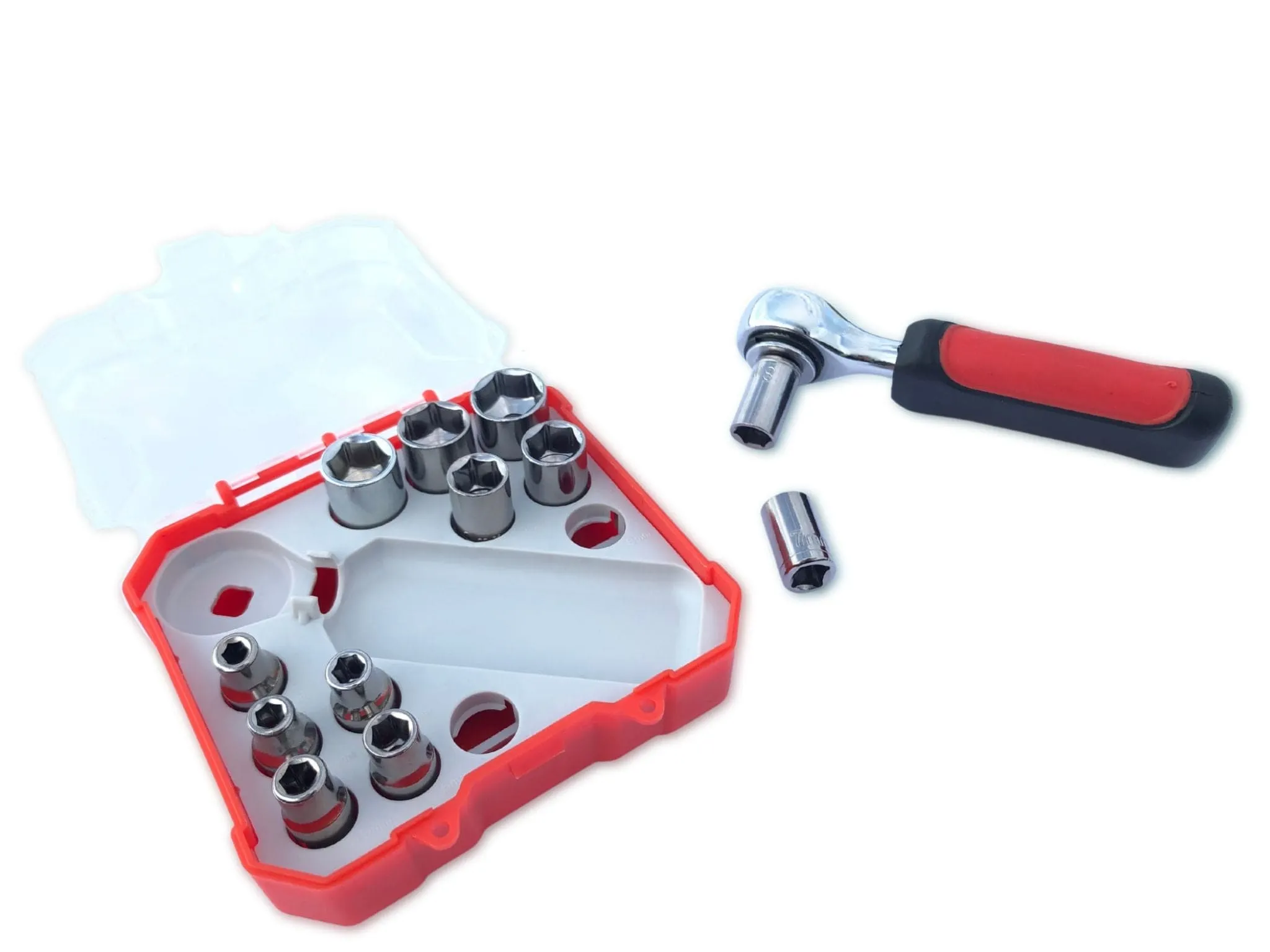 13 Piece ¼ Inch Drive Metric Socket Set - DT5023