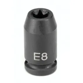 1/4" Drive x E10 External Star Impact Socket