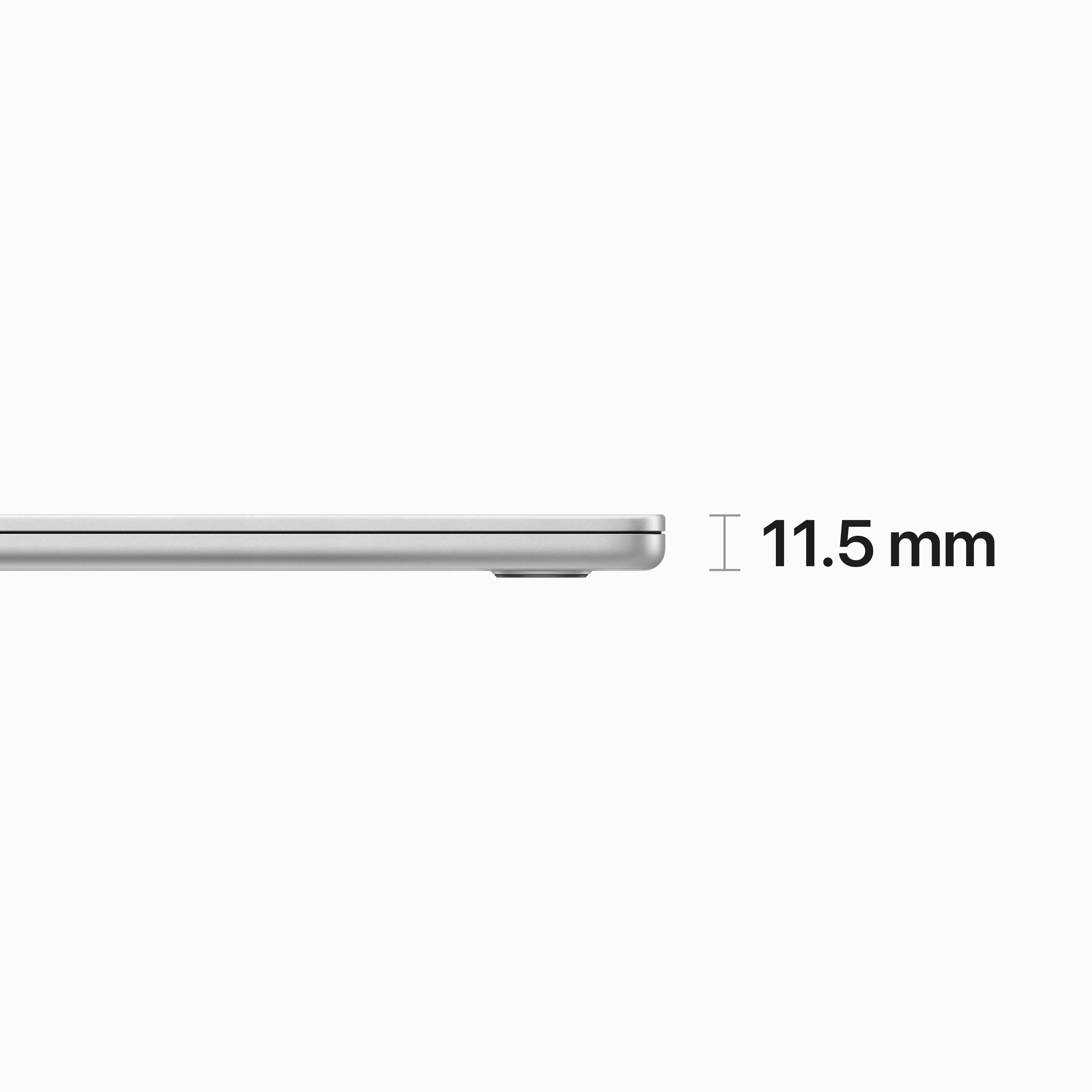 15-inch MacBook Air: Apple M2 chip with 8-core CPU and 10-core GPU, 256GB SSD - Silver