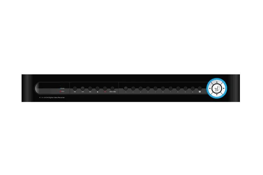16 Channel Security DVR with 500GB Hard Drive, Remote Viewing