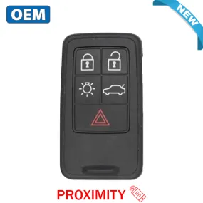 2008-2018 Volvo S60 / V60 / XC60 / 5-Button Smart Key / PN: 30659550 / KR55WK49266 / Keyless Drive / 434MHz (OEM)
