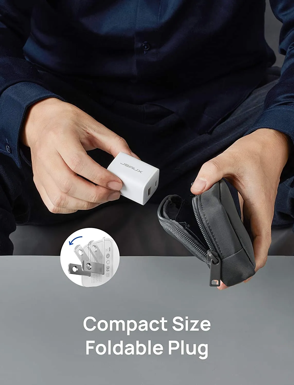 20W 2-Port USB-C Charger