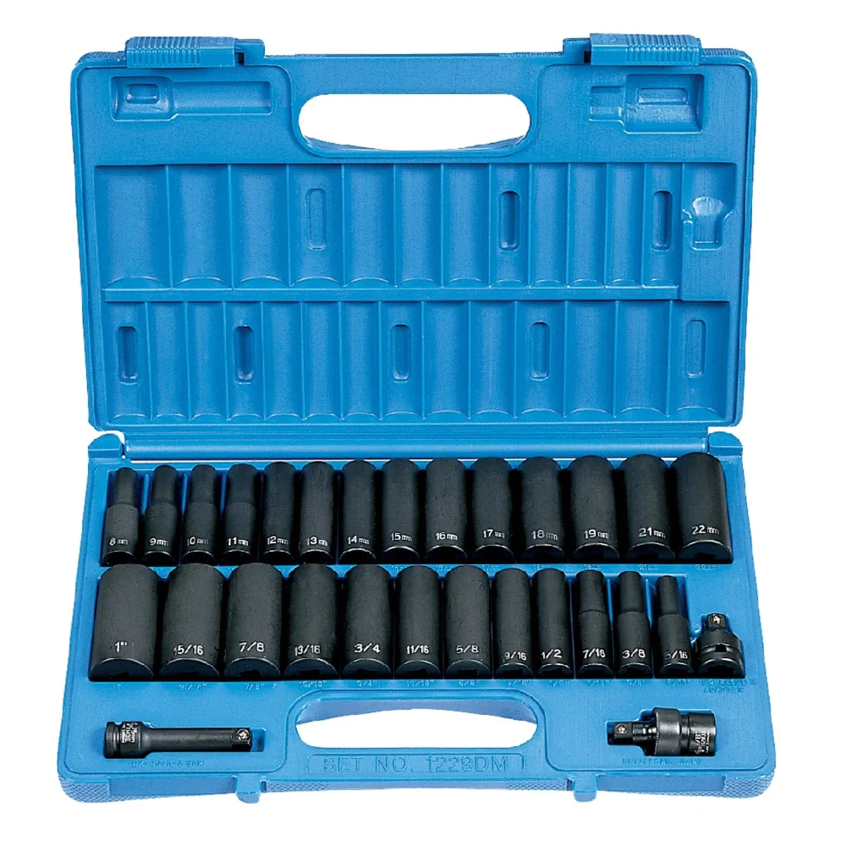 3/8" Drive 29 Piece Deep SAE/Metric Set GRE1229DM