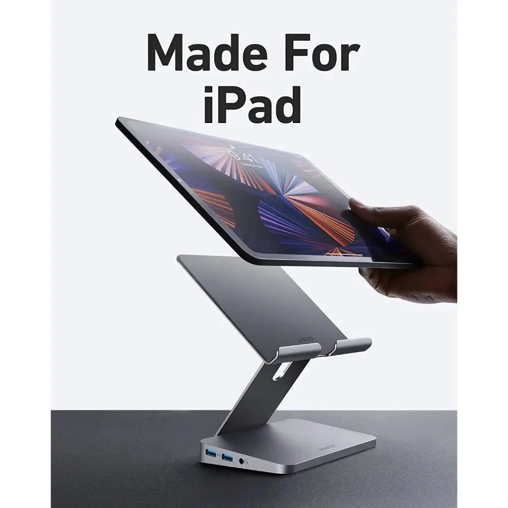 551 USB-C Hub (8-in-1, Foldable Tablet Stand) Adapter A8387