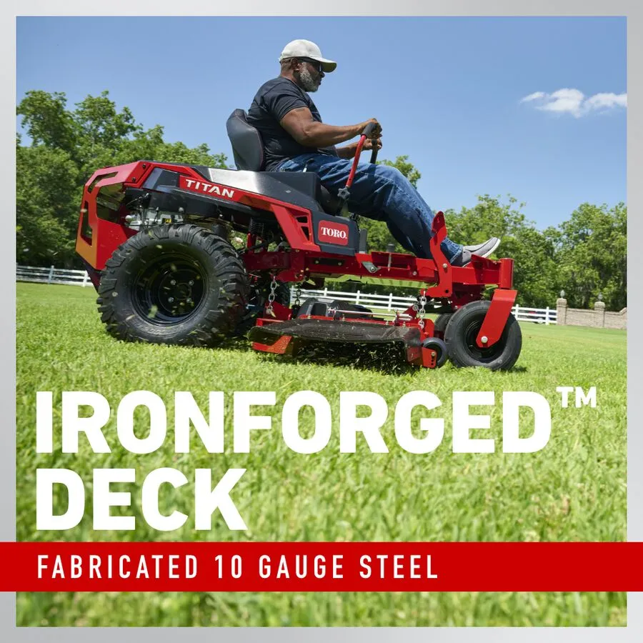 76401 Toro 48" TITAN Zero Turn Mower Kawasaki 23hp Fabricated Deck