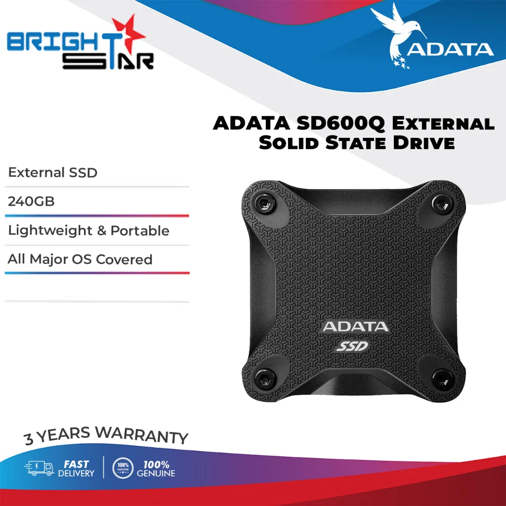ADATA SD600Q External SSD (240GB)