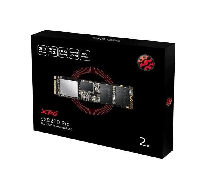 Adata XPG SX8200 Pro PCIe Gen3x4 M.2 2280 Solid State Drive (1TB)