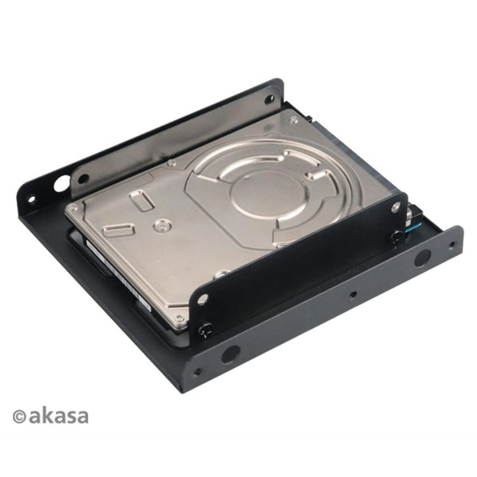 Akasa Dual 2.5 SSD / HDD Adapter Mount Fit 2 x 2.5 in a 3.5 bay