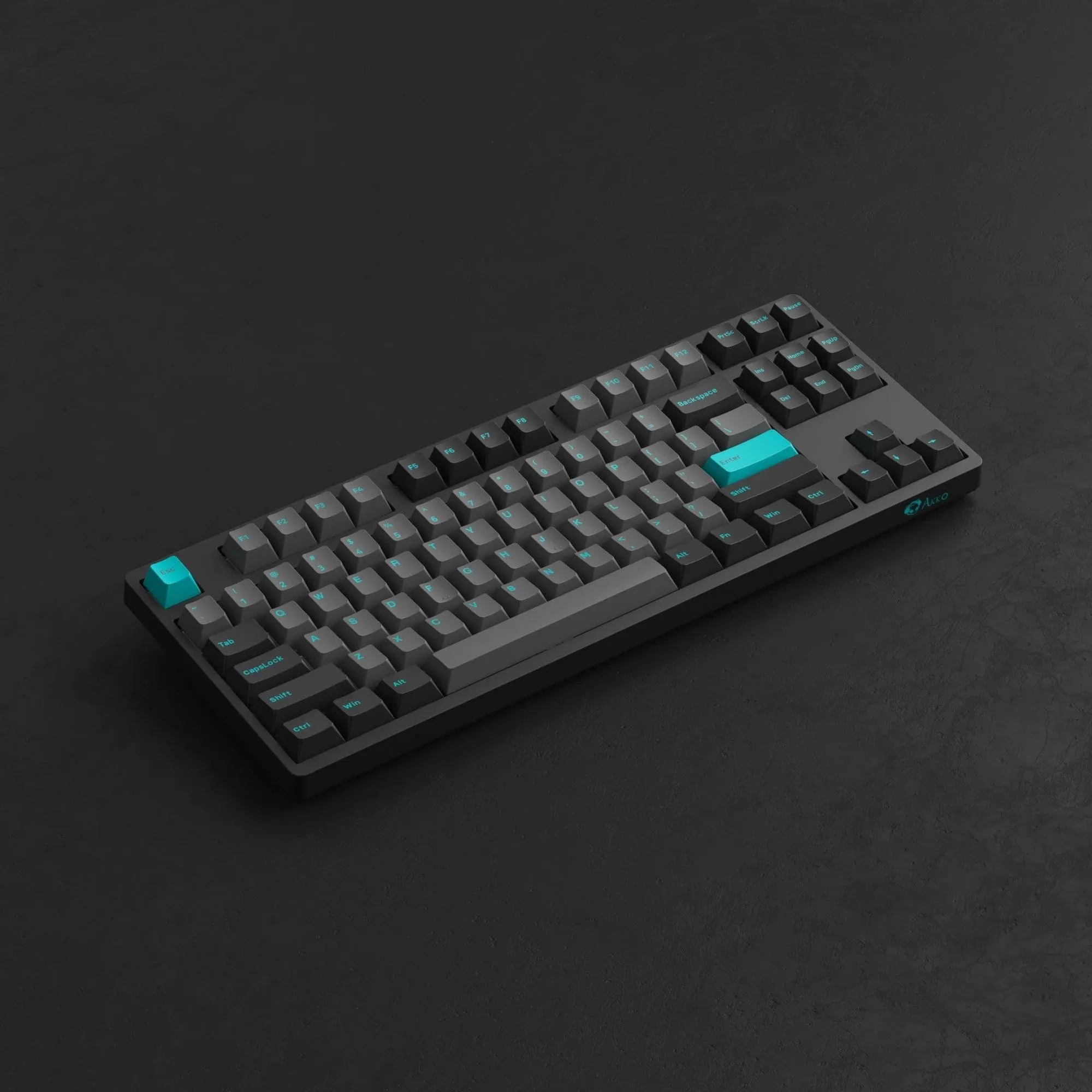AKKO 3087 Plus Black & Cyan Mechanical Gaming Keyboard
