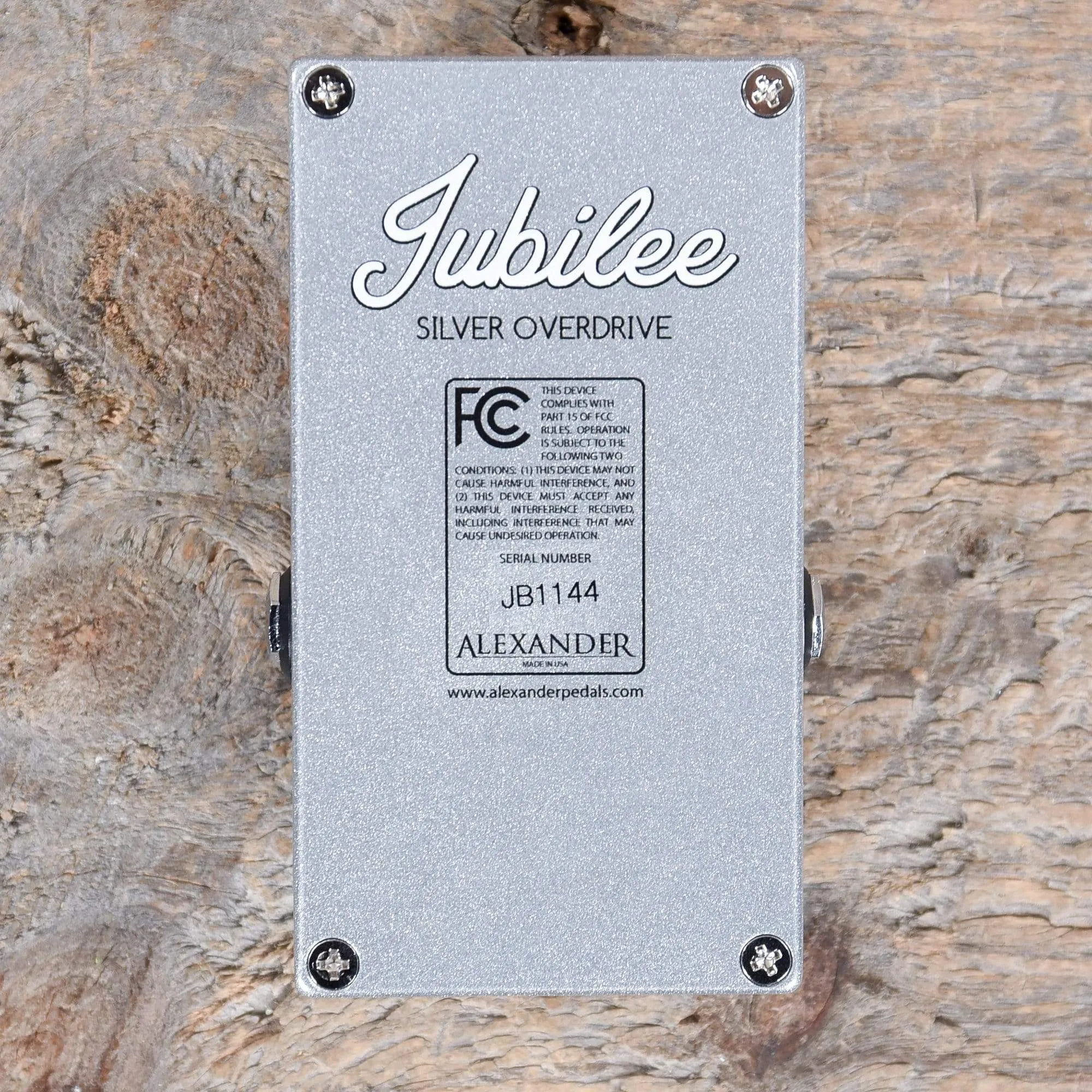 Alexander Pedals Jubilee Silver Overdrive