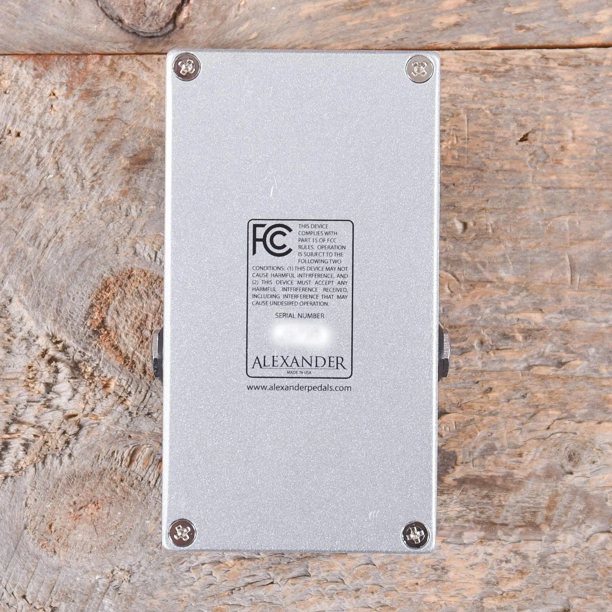 Alexander Pedals Jubilee Silver Overdrive