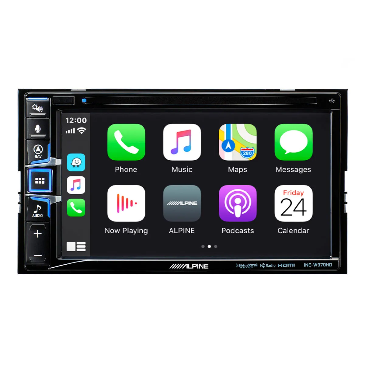 Alpine INE-W970HD 6.5" CD/DVD Receiver with GPS