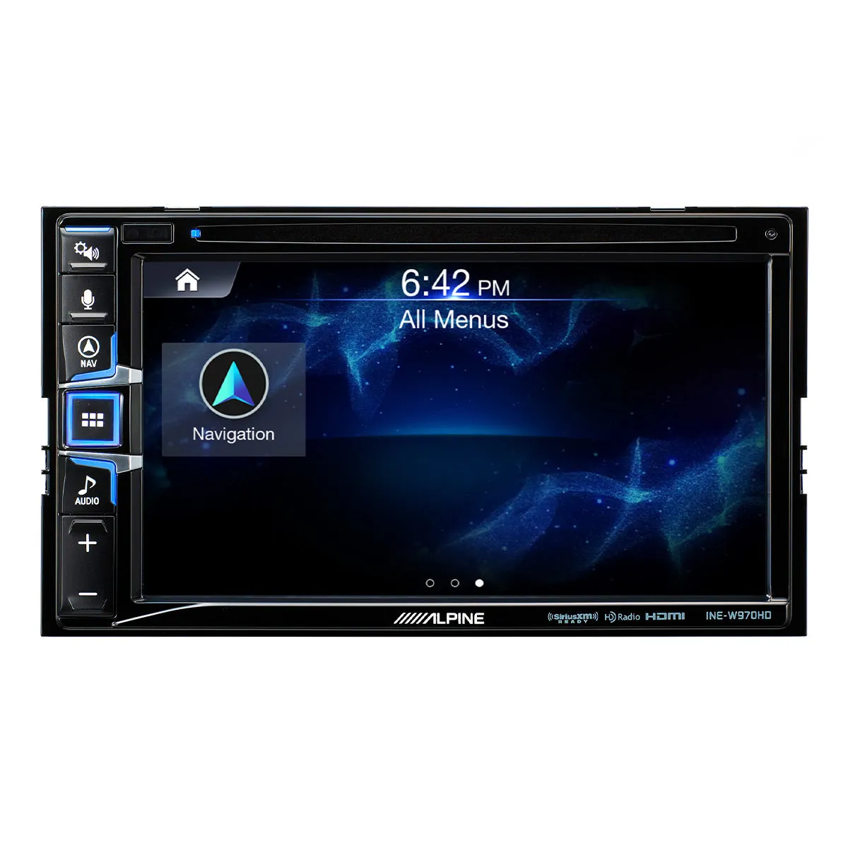 Alpine INE-W970HD 6.5" CD/DVD Receiver with GPS