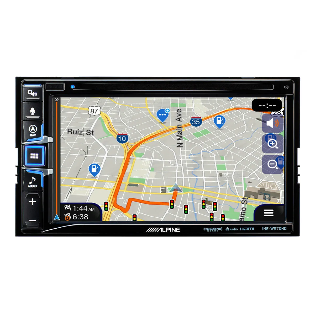 Alpine INE-W970HD 6.5" CD/DVD Receiver with GPS
