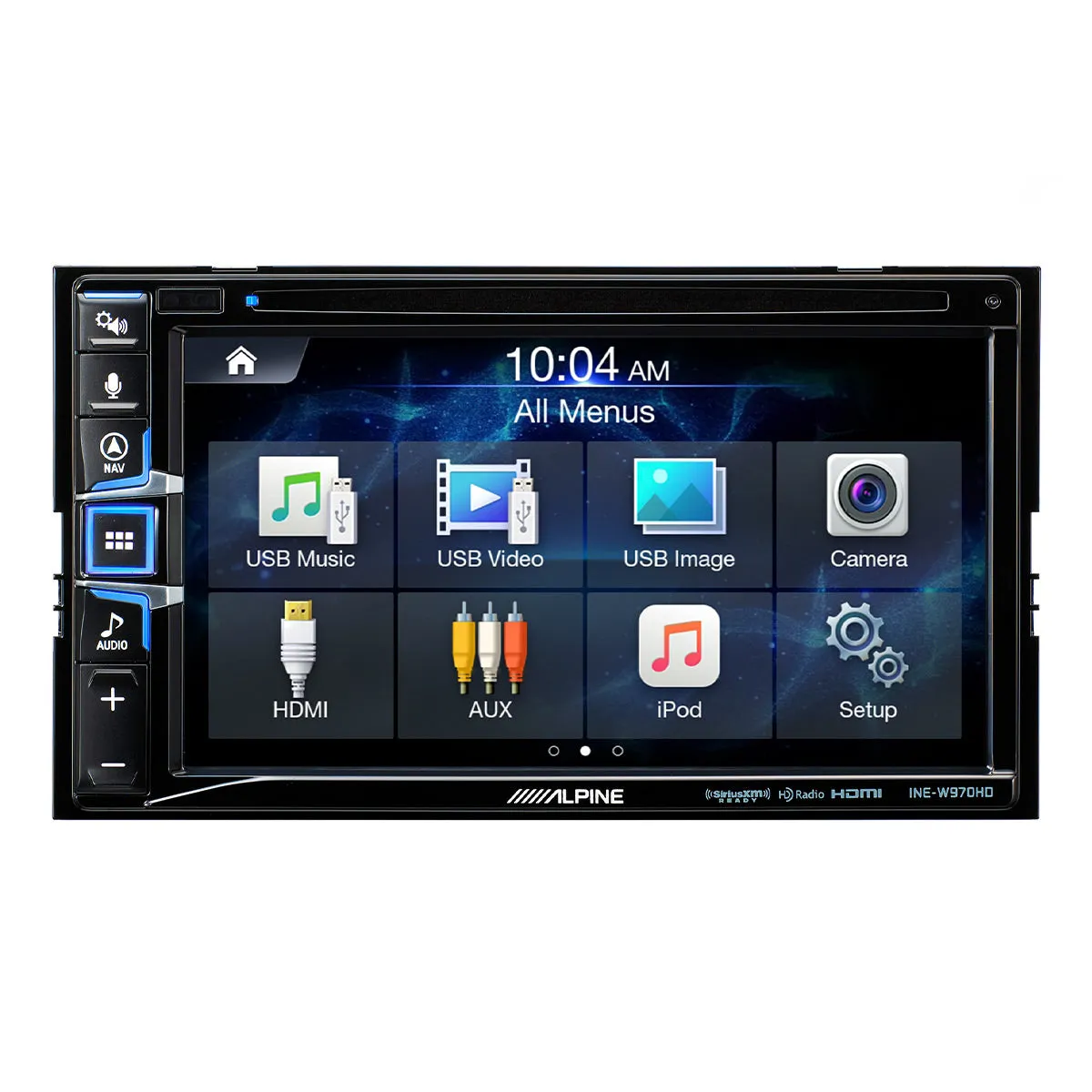 Alpine INE-W970HD 6.5" CD/DVD Receiver with GPS