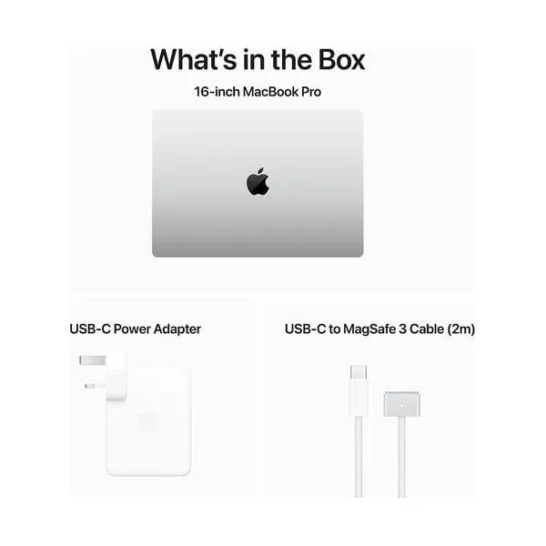 Apple 2023 MacBook Pro 16.2" Laptop, M3 Pro Chip with 12‑Core CPU, 18‑Core GPU, 18GB Unified Memory, 512GB SSD - Silver