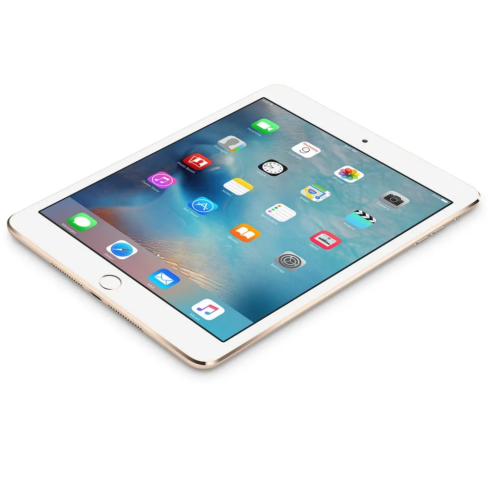 Apple iPad Mini 4 (64GB, Wi-Fi   Cellular, Space Gray)With Retina (Refurbished)