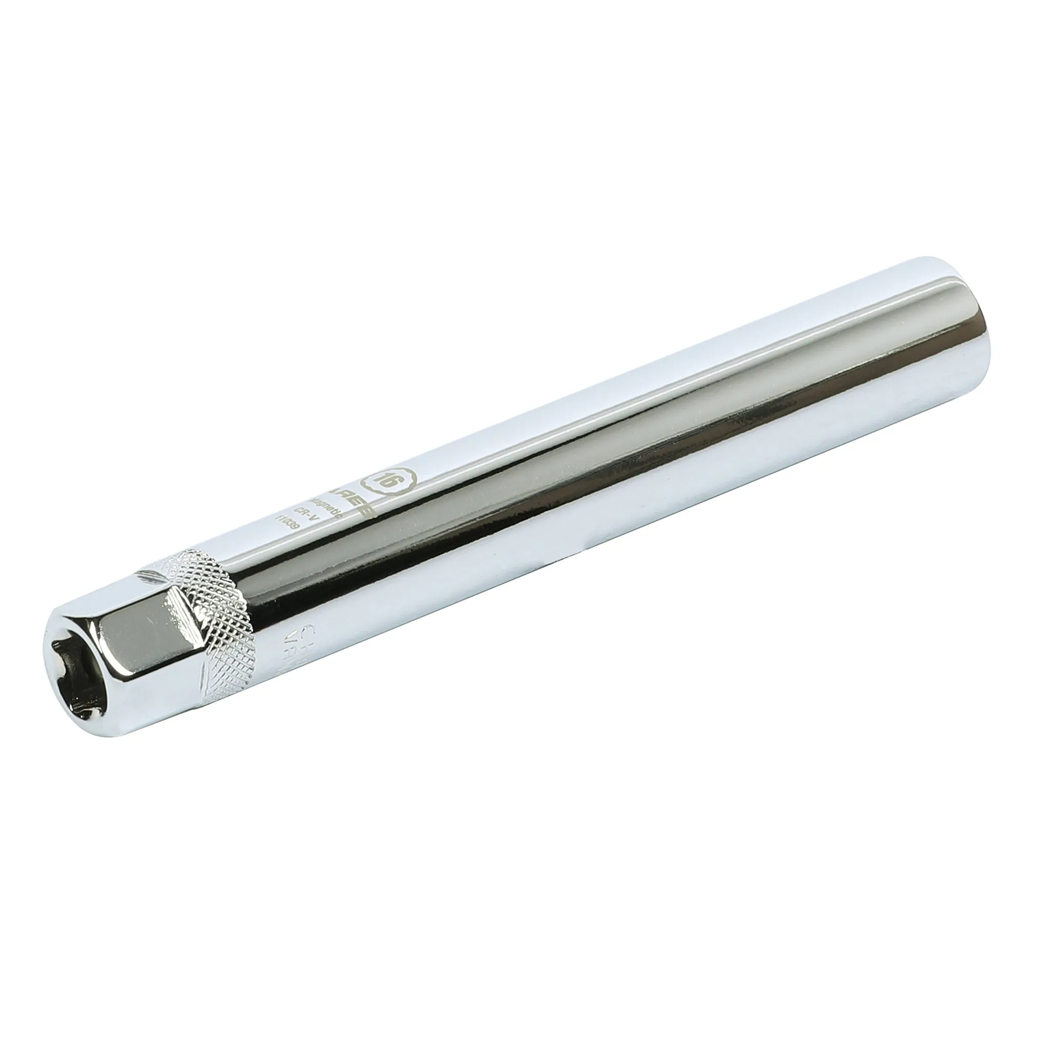 ARES 11039 - Extra Deep 16mm Thin Wall Magnetic Spark Plug Socket