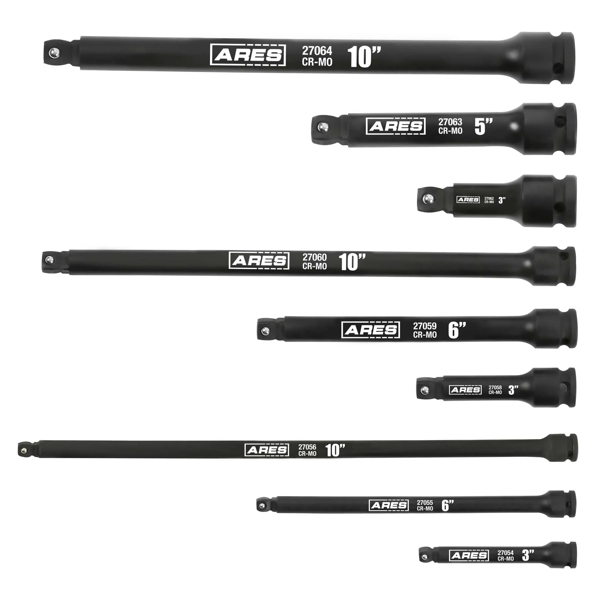ARES 27071 - 19-Piece Impact Socket Accessories Set
