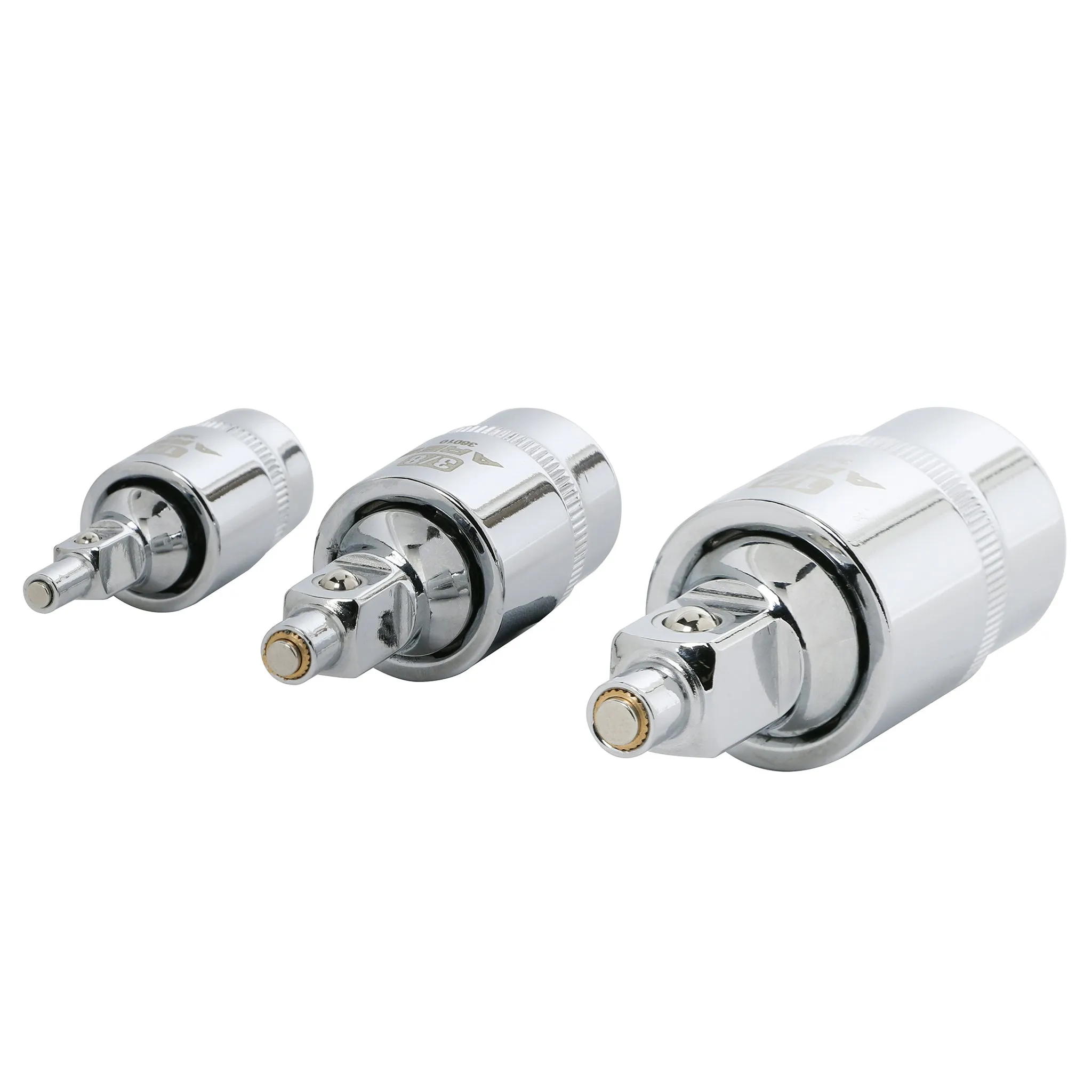 ARES 36006 - 3-Piece Magnetic 2-Stage Universal Joint Set