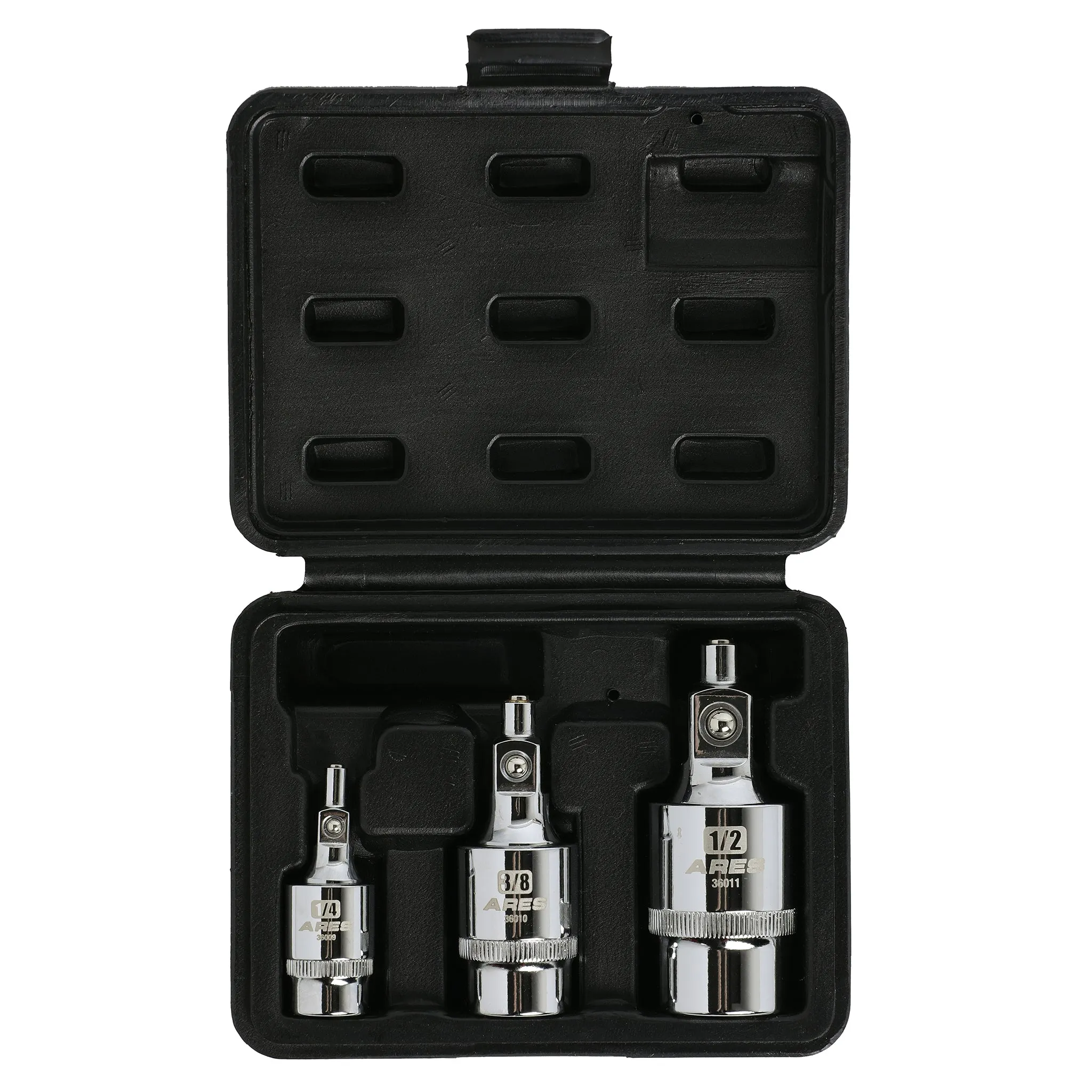 ARES 36006 - 3-Piece Magnetic 2-Stage Universal Joint Set