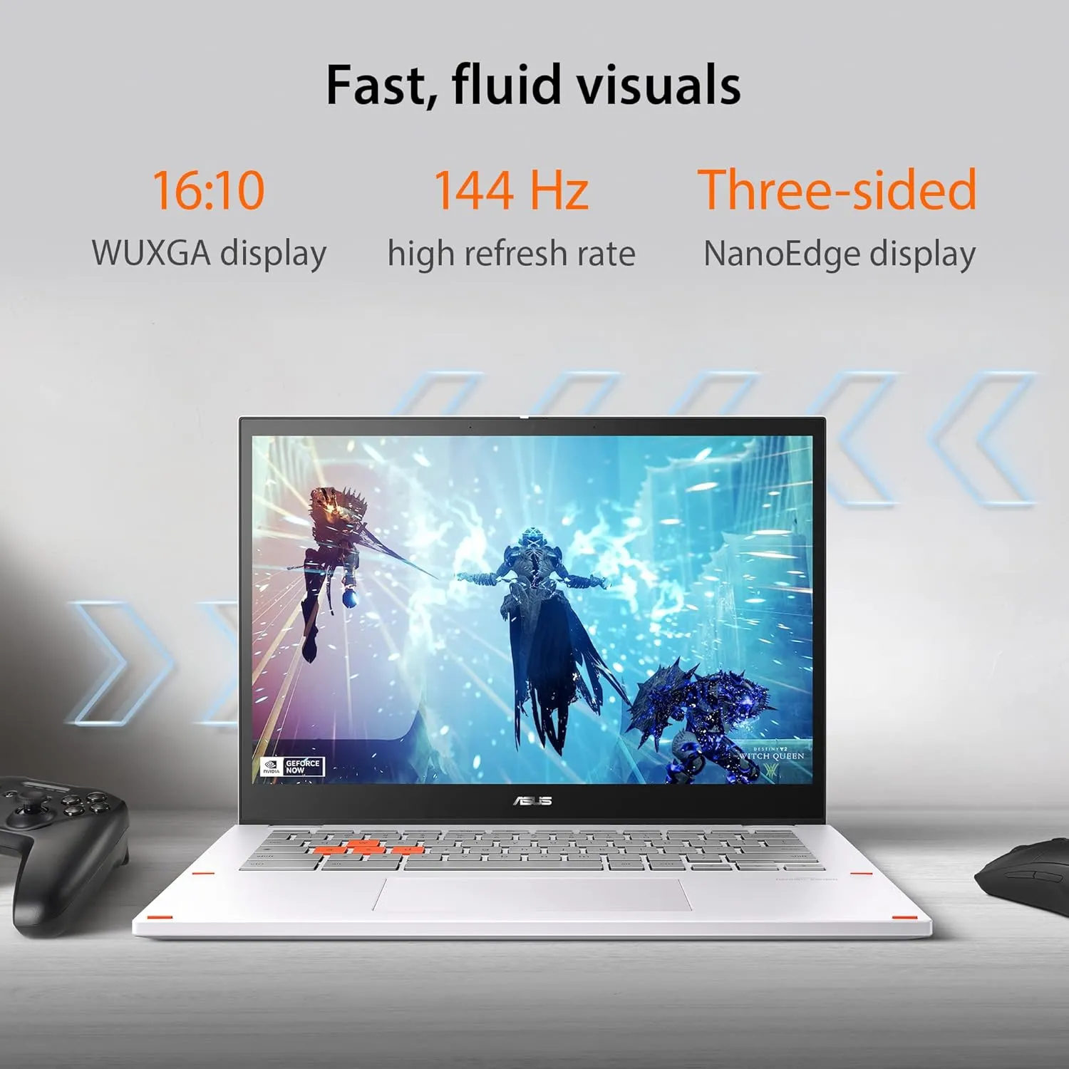 ASUS Chromebook Flip 14 CX3401FBA 14.0" Full HD 144Hz Touchscreen Laptop (Intel i3-1215U, 8GB RAM, 512GB PCIe SSD, Backlit UK Keyboard, Google Chrome OS) Includes ASUS Stylus Pen