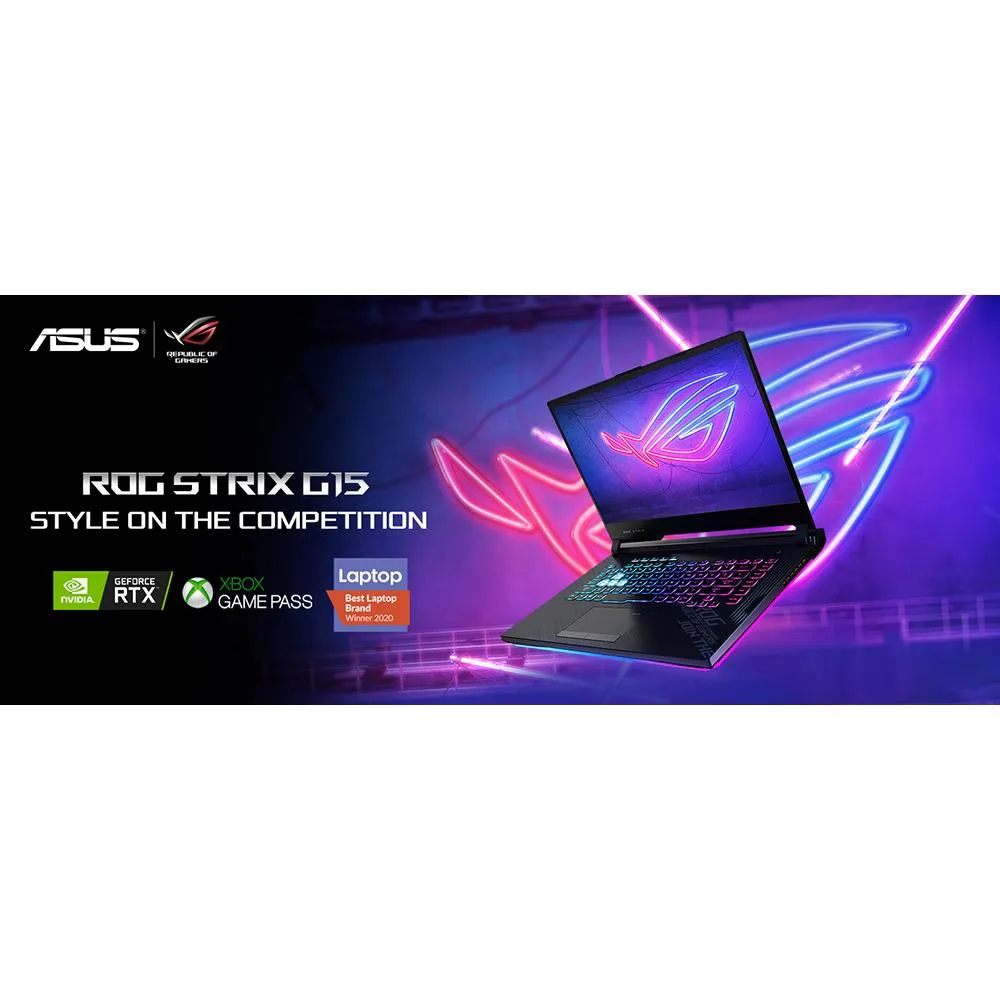 ASUS - GAMING NOTEBOOK ROG STRIX G15 I7-10750H 2.6G 16GB 512GB SSD 15.6IN W10H
