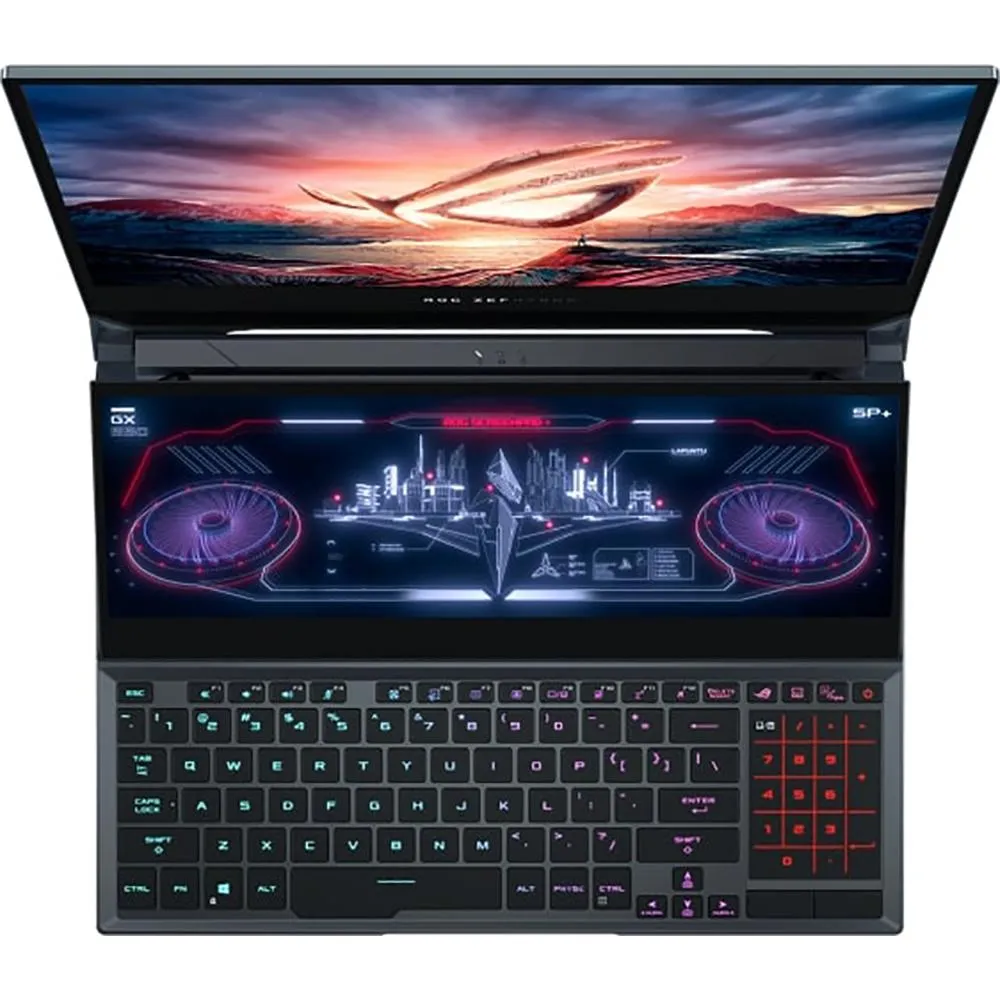 ASUS - GAMING NOTEBOOK ROG ZEPHYRUS DUO 15 I7-10875H 2.3G 32GB 2TB SSD 15.6IN W10P