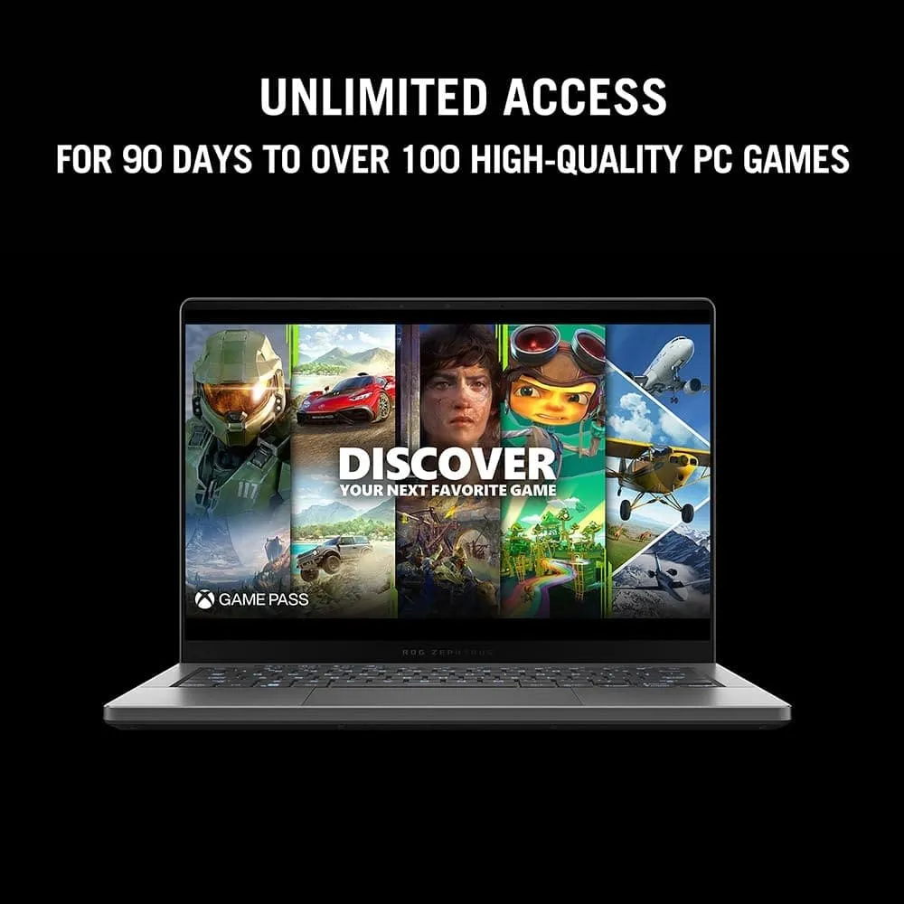 ASUS ROG Zephyrus G14 OLED Gaming Laptop - 14.0" WQXGA  120Hz (AMD Ryzen 9 8945HS, NVIDIA GeForce RTX 4060, 16GB RAM, 1TB PCIe SSD, Windows 11)