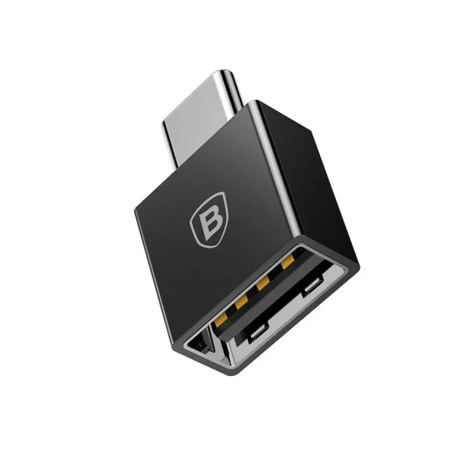 Baseus USB Type C OTG Adapter USBC Type-c Converter For Xiaomi mi 9 Samsung S10 Note 10 Huawei Mate 30 P30 Pro USB-C Connector