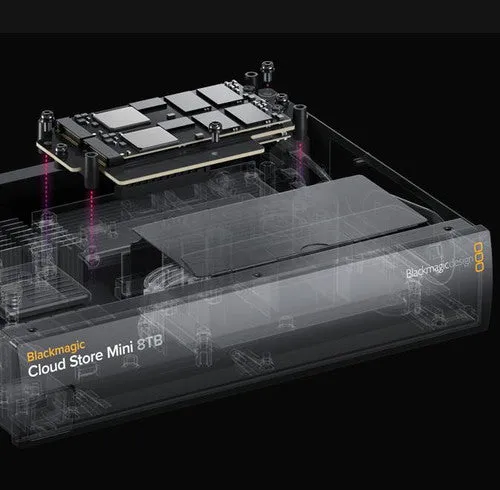 Blackmagic Cloud Store Mini with 8TB and 16TB SSD