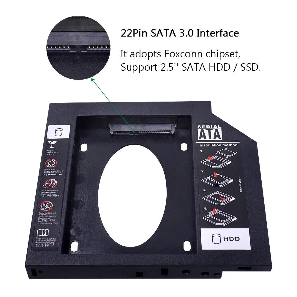 CHIPAL HDD Caddy for Laptop SSD: Maximize Storage Flexibility