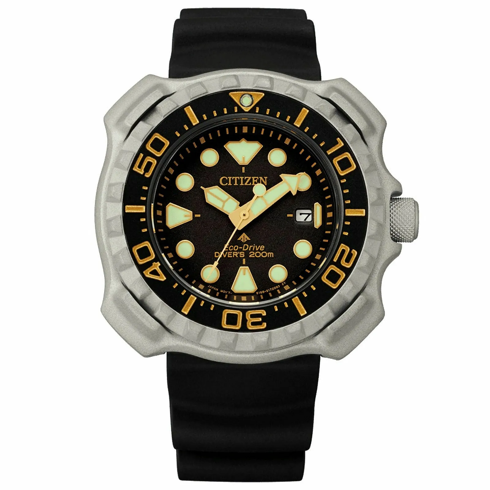 Citizen Promaster Eco-Drive Marine Titanium Solar Diver Men's Watch BN0220-16E