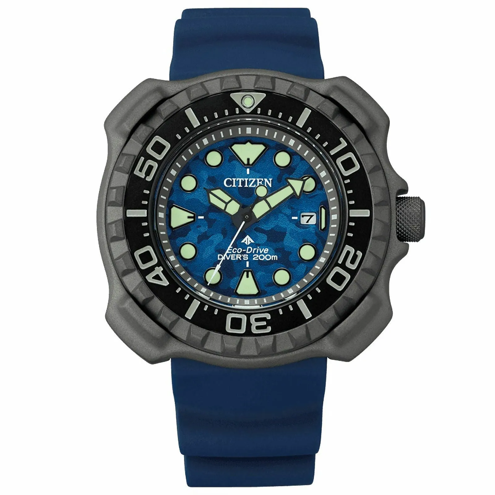 Citizen Promaster Eco-Drive Marine Titanium Solar Diver Men's Watch BN0227-09L
