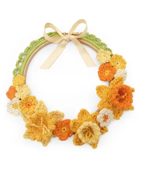 COTTON POD Crochet Pattern - Spring Wreath