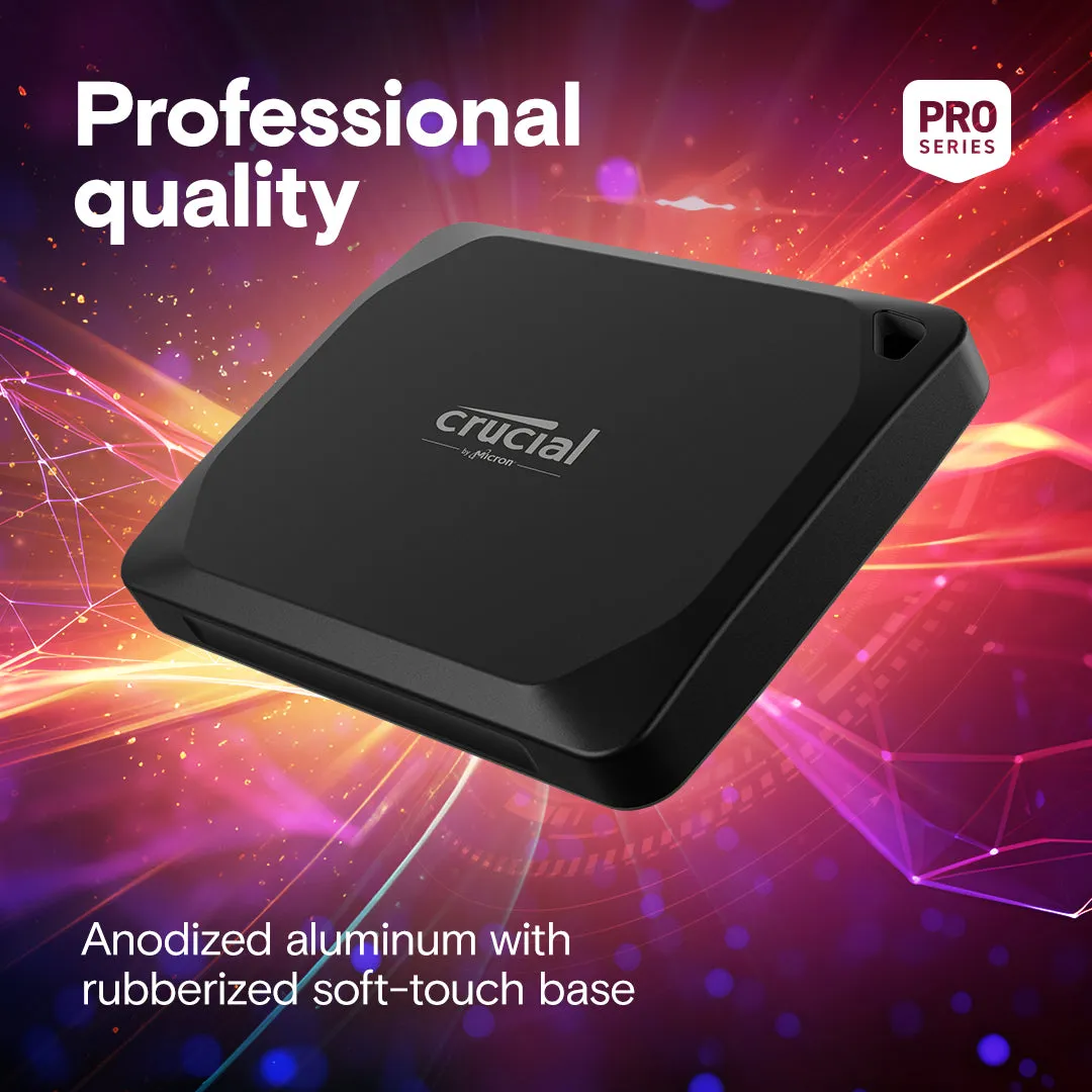 Crucial 2TB X10 Pro USB 3.2 Gen 2 Portable SSD CT2000X10PROSSD9