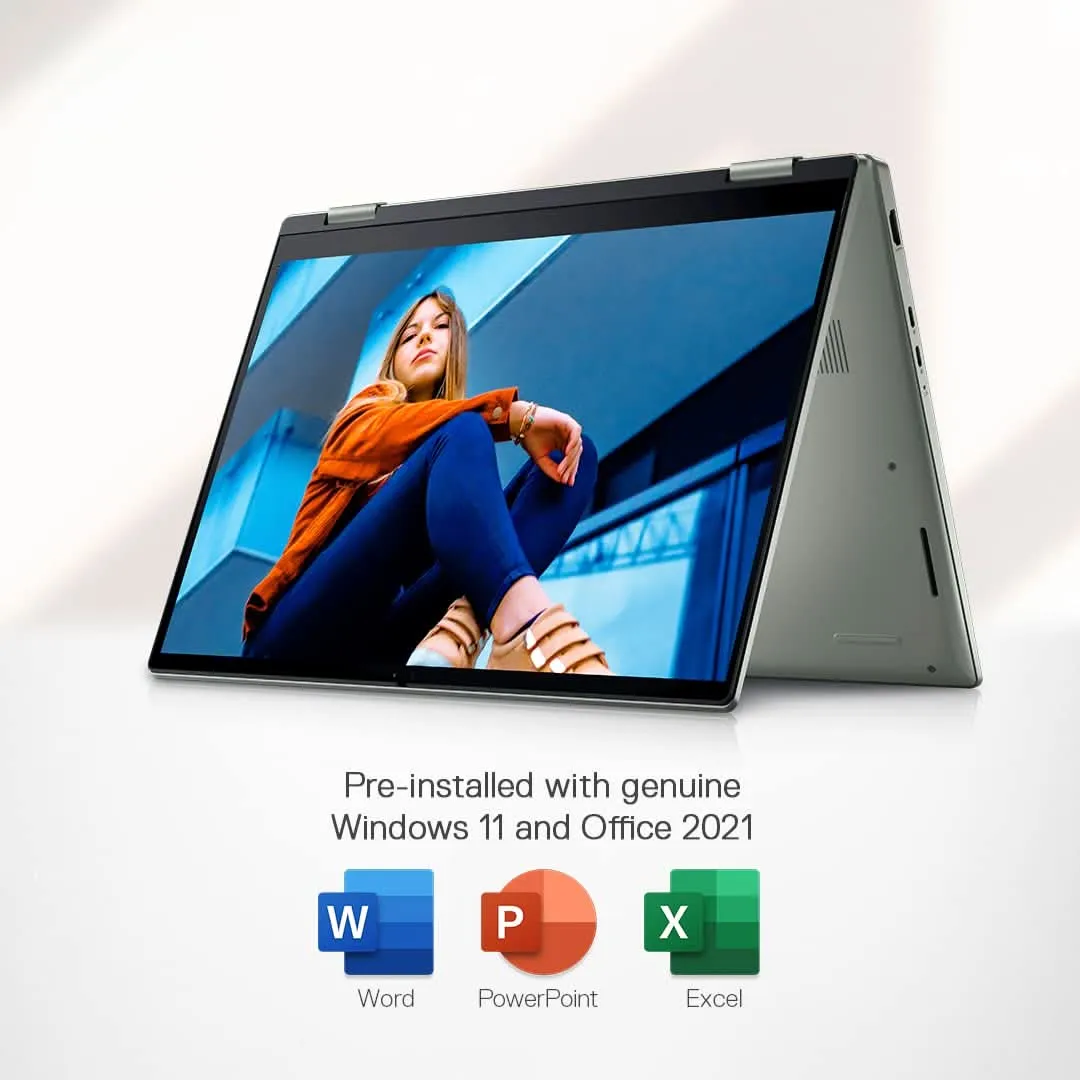 DELL INSPIRON 14-7425 [R5-5625U RYZEN/8GB DDR4/512GB SSD/WIN11 HOME MSO/14.0 INCH/INTEGRATED GRAPHICS /1 YEAR(S)/GREEN]