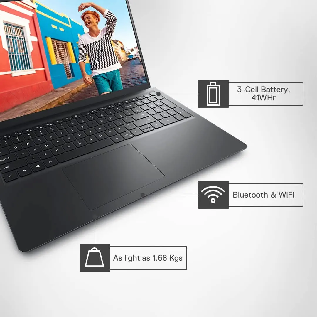 DELL INSPIRON 15-3525 [R5-5625U RYZEN/8GB/512GB SSD/WIN11 HOME MSO/15.6 INCH/INTEGRATED GRAPHICS/1 YEAR(S)/BLACK]