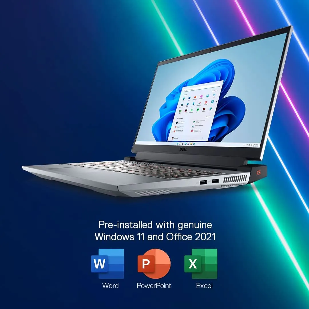 DELL INSPIRON G15-5520 [CI5-12500H 12TH GEN/16GB DDR5/512GB SSD/NO DVD/WIN11 HOME MSO/15.6 INCH/4GB GRAPHICS RTX 3050/1 YEAR/GREY]