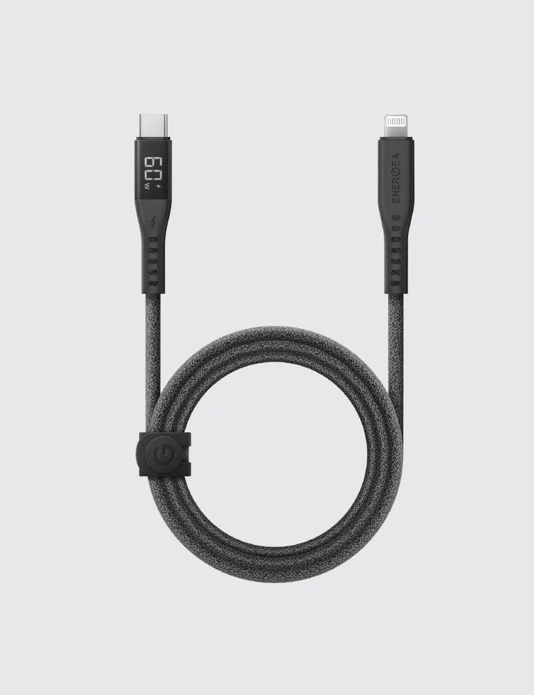 Flow Lightning to USB-C Cable 1.5M with Display