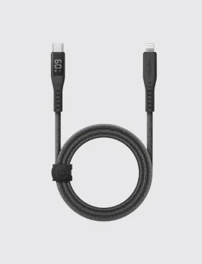Flow Lightning to USB-C Cable 1.5M with Display