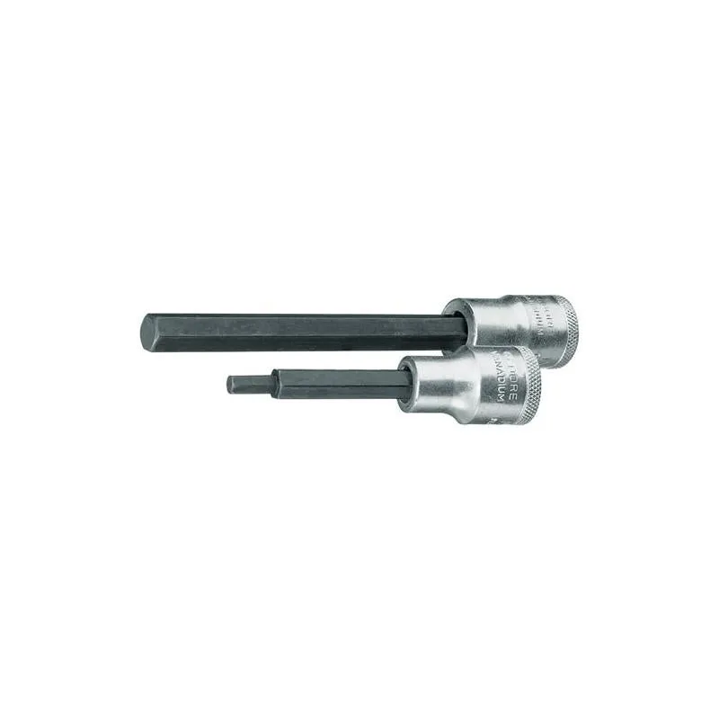 Gedore 6158460 Screwdriver Bit Socket 1/2 Inch Drive, Long 12 mm