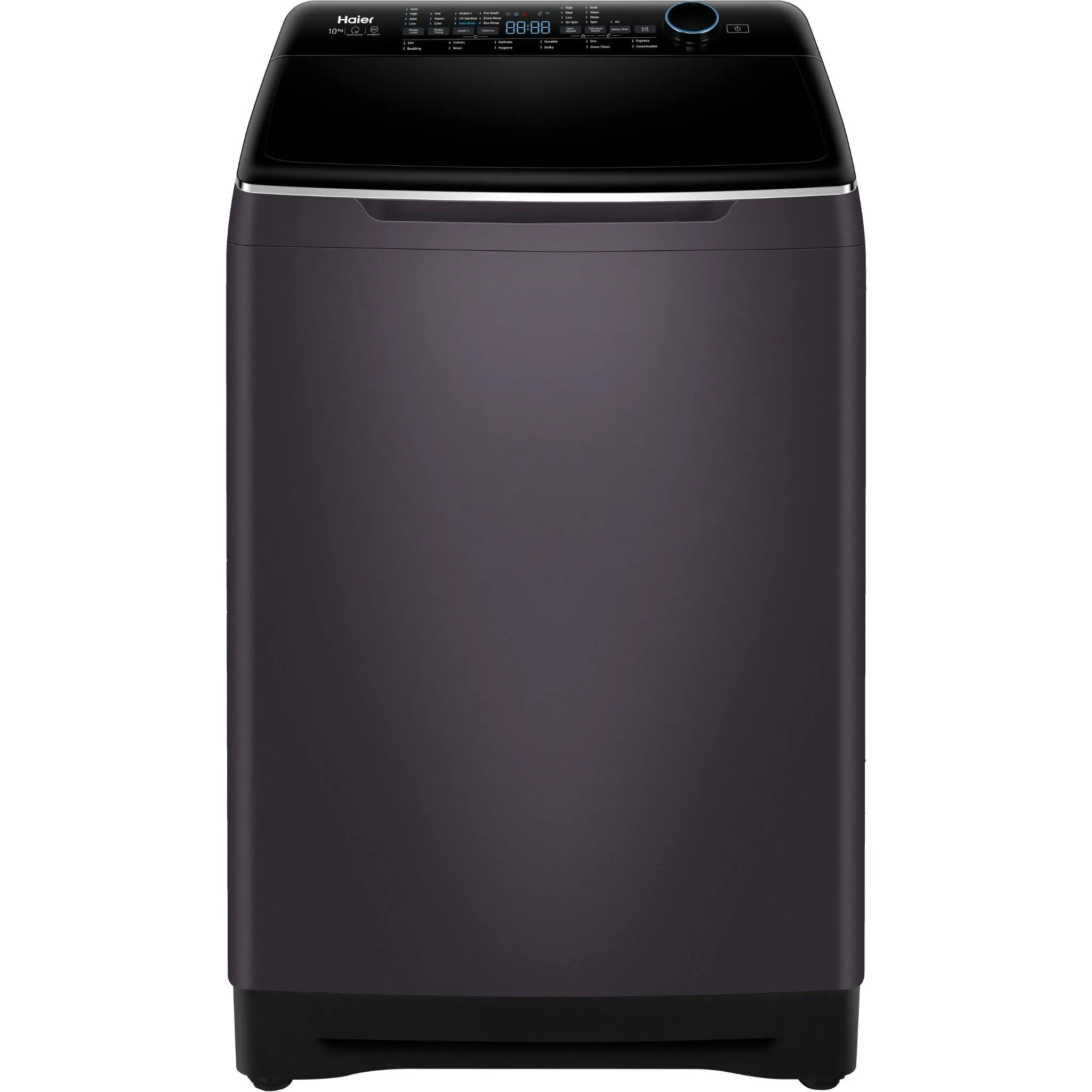 Haier HWT10ADB1 10kg Top Load Washer (Dark)
