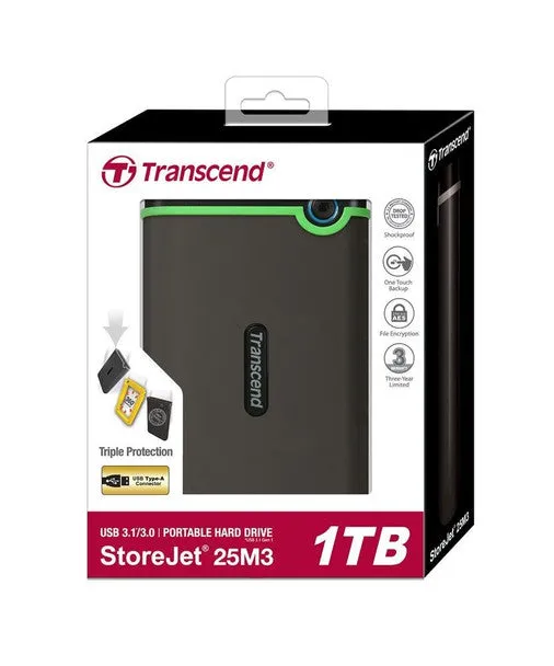 HARD DISK TRANSCEND STORE JET 25M3