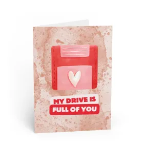 Hard Drive | Greeting Card