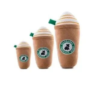 Haute Diggity Dog - Starbarks Frenchie Roast W/ Straw Squeaker Dog Toy