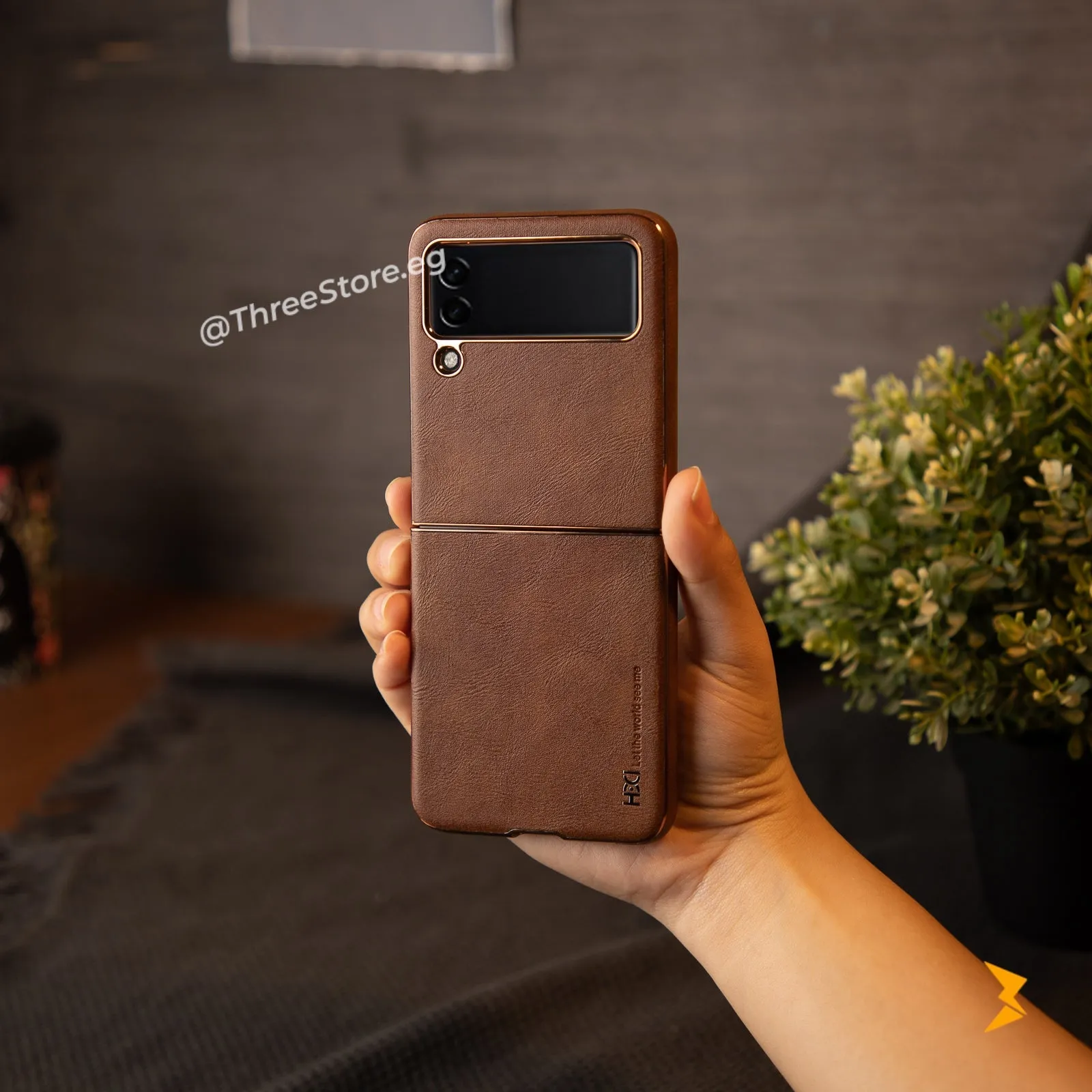 HDD Elegant Leather Case Samsung  Z Flip 3