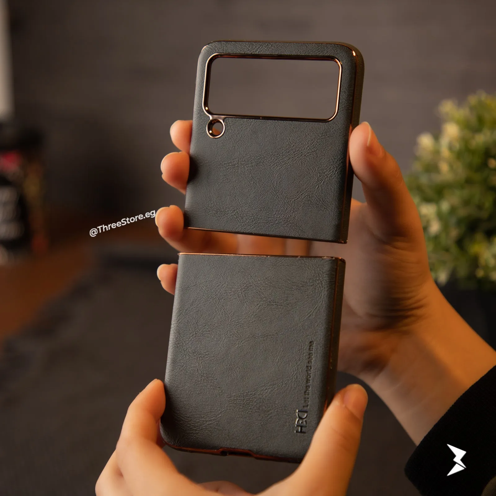 HDD Elegant Leather Case Samsung  Z Flip 3