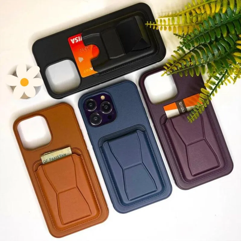 HDD Fionke Stand Leather Case iPhone 12 Pro Max